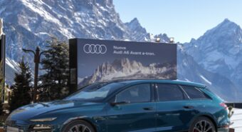 Audi presente a Cortina in occasione delle Olimpiadi invernali 2026