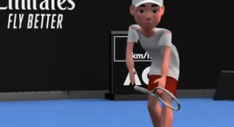 Australian Open 2025, le dirette su YouTube sembrano una partita di Wii Sports