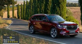 Mazda CX-80, Best in Class nei test Euro NCAP