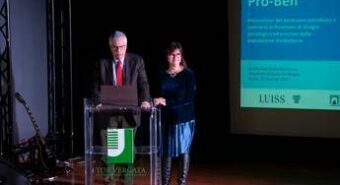 Presentato da Università Tor Vergata progetto Pro-Ben, per aiuto al benessere psicofisico dei giovani