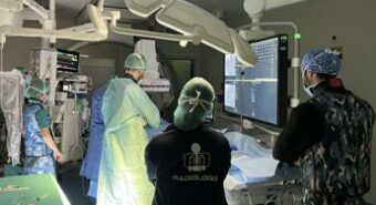 Radiologi interventisti salvano bimbo con malattia inoperabile al fegato