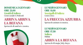 Soliera, gli appuntamenti dell’Epifania