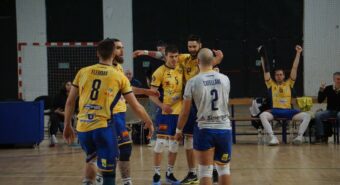 Volley, undicesima sinfonia per la Stadium Mirandola: tre punti al PalaSavena e primato in classifica