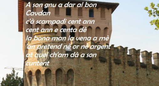 "Av son gnu dar al Bon Capdan"... ecco gli auguri tradizionali per il nuovo anno nella Bassa Modenese "Av son gnu dar al Bon Capdan"... ecco gli auguri tradizionali per il nuovo anno nella Bassa Modenese