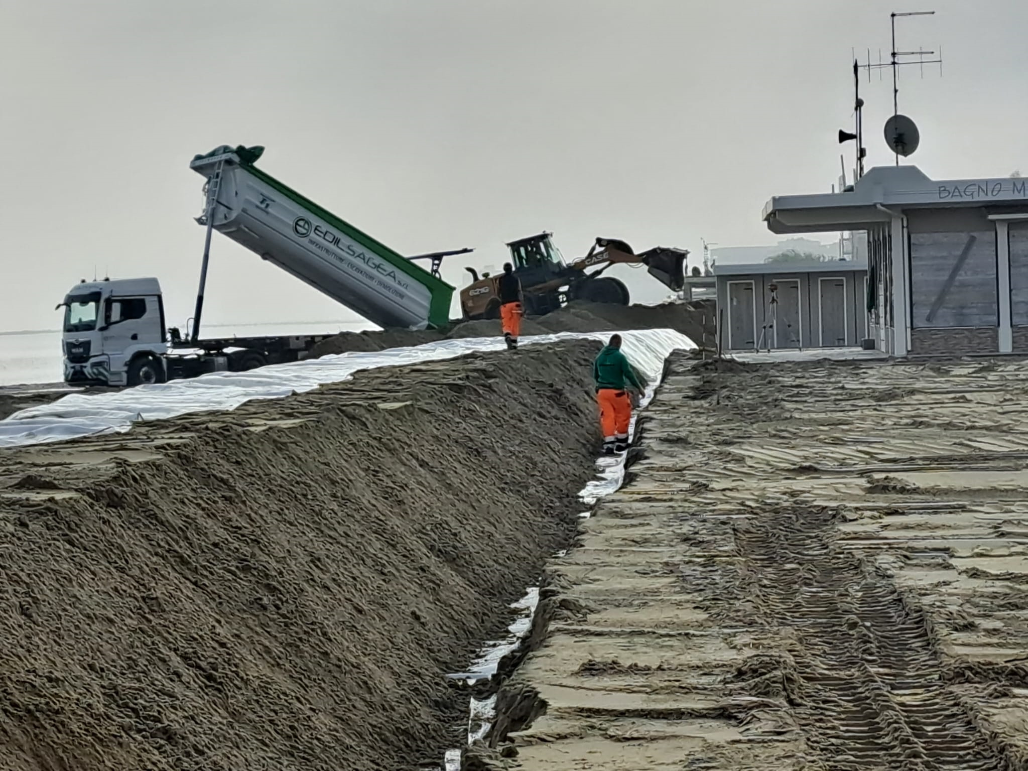 A Cesenatico e Cervia, “dune” più resistenti a protezione del litorale e degli abitati