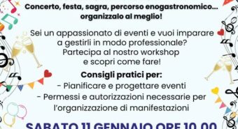 San Felice sul Panaro, un workshop per l’event planning