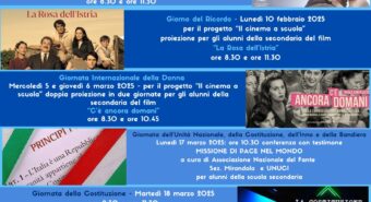 “Memoria della storia”, ciclo di film e conferenze per gli studenti di Mirandola