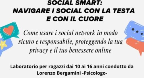 Laboratorio per ragazzi 10-16 anni su come usare al meglio i social network Laboratorio per ragazzi 10-16 anni su come usare al meglio i social network