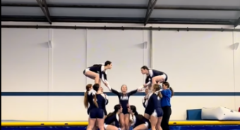 Ginnastica artistica e corso per cheerleader nella nuova palestra della Polisportiva Nazareno a Carpi