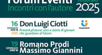 Letteratura, attualità e grandi autori: al via il nuovo anno di Forum Eventi