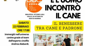 Il benessere tra cane e padrone al centro di tre incontri in programma a Novi di Modena