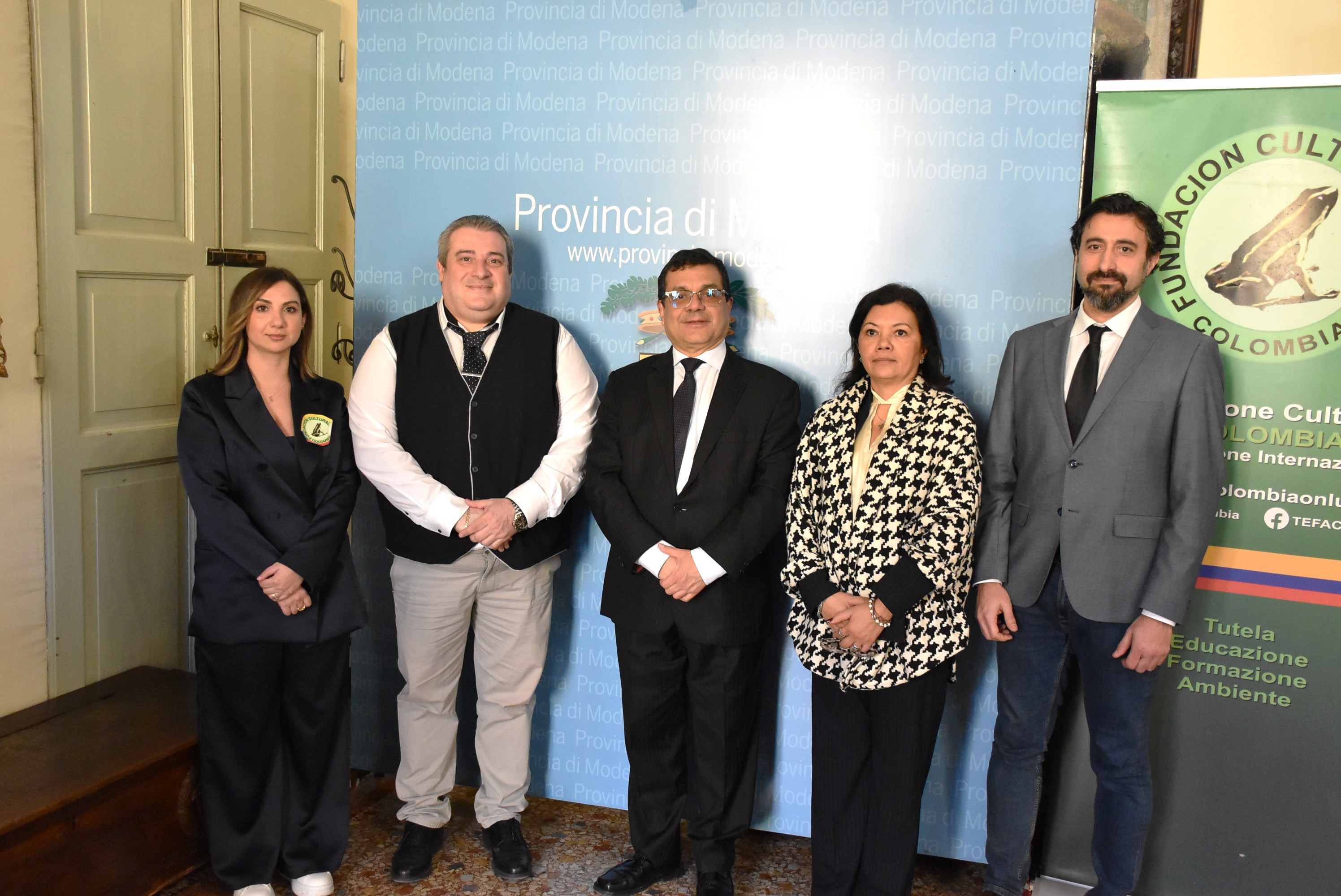Fino a sabato 22 febbraio, la Provincia di Modena ospita nella propria sede il Consolato colombiano