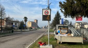 Bondeno, installati 4 dispositivi per il rilevamento della velocità nelle frazioni di Pilastri e Scortichino