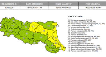 Piene dei fiumi, l’allerta meteo prosegue anche sabato 15 febbraio