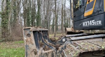 In via Fruttabella sono iniziati i lavori del Bike park di San Felice