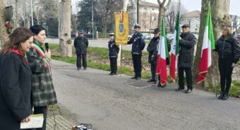 Mirandola, commemorati l’80° anniversario della strage di viale 5 Martiri e i partigiani caduti a Crocicchio Zeni