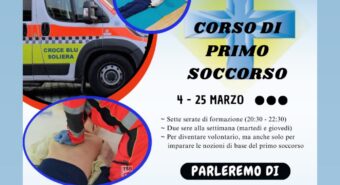 Soliera, aperte le iscrizioni per il corso di primo soccorso della Croce Blu