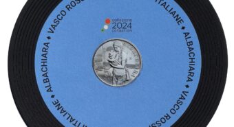 Dedicata a Vasco Rossi un disco moneta d’argento delle Poste