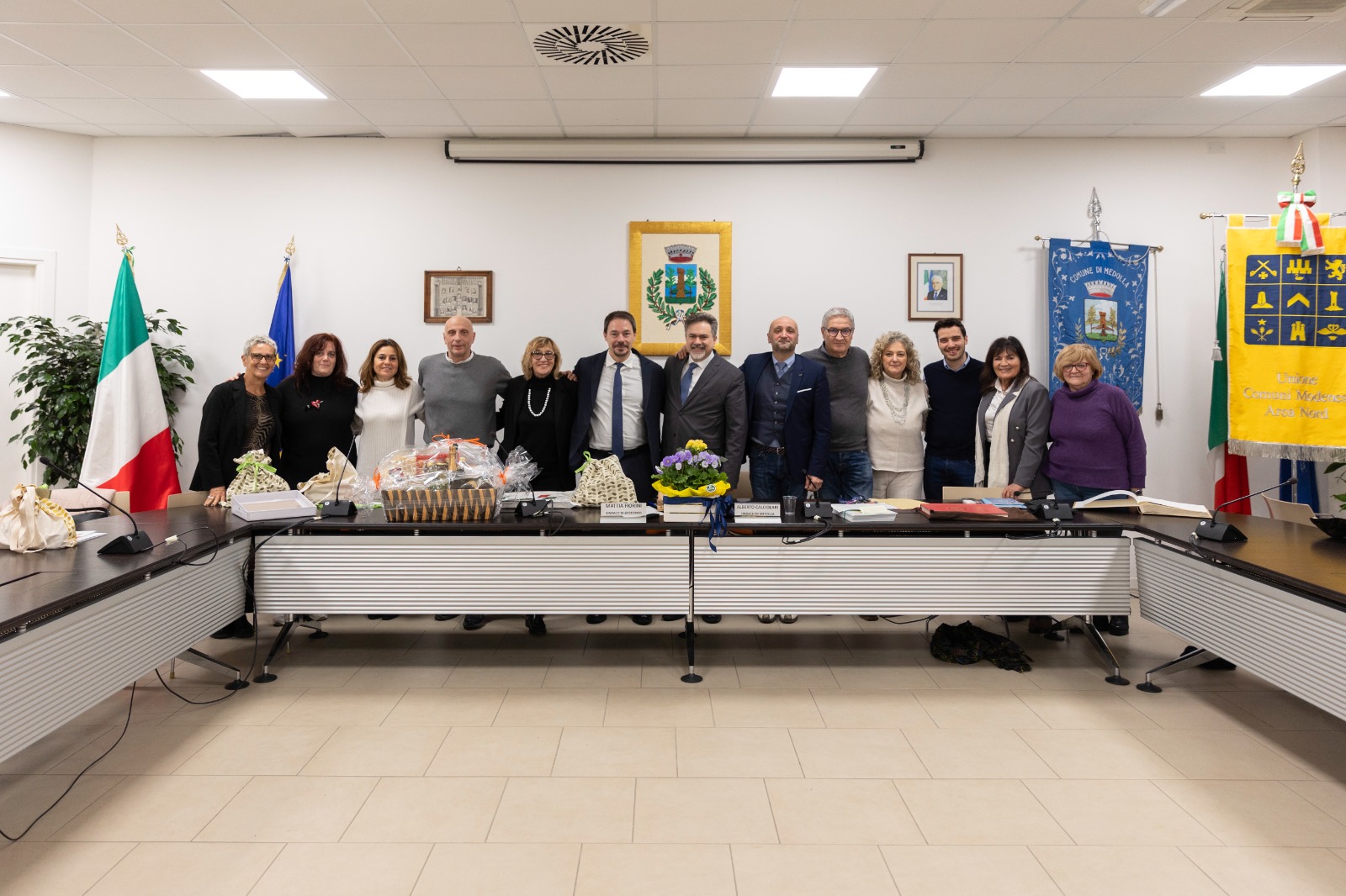 Delegazione del Comune “gemello” di Spotorno in visita a Medolla