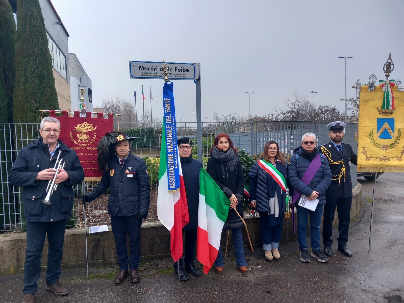 A Mirandola celebrato il Giorno del Ricordo