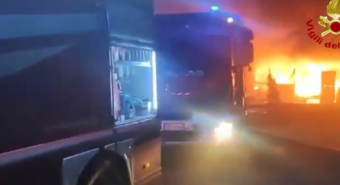 Incendio Inalca, trovati frammenti di cemento-amianto nell’area