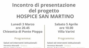 Hospice San Martino, a San Possidonio due incontri per presentare il progetto