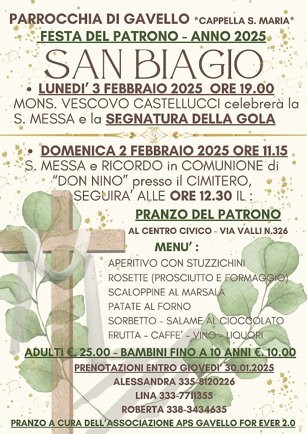 Mirandola, comunità di Gavello in festa per il Santo Patrono