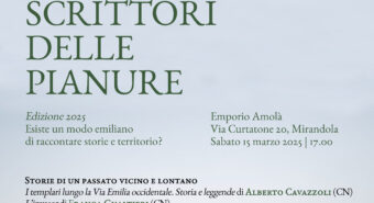 Mirandola, Giovanni Bergamini partecipa con “Pavignane Imperiale” a “Scrittori delle pianure”