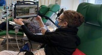 Al Campus Bio-Medico di Roma film e serie Tv per chi fa Day hospital oncologico