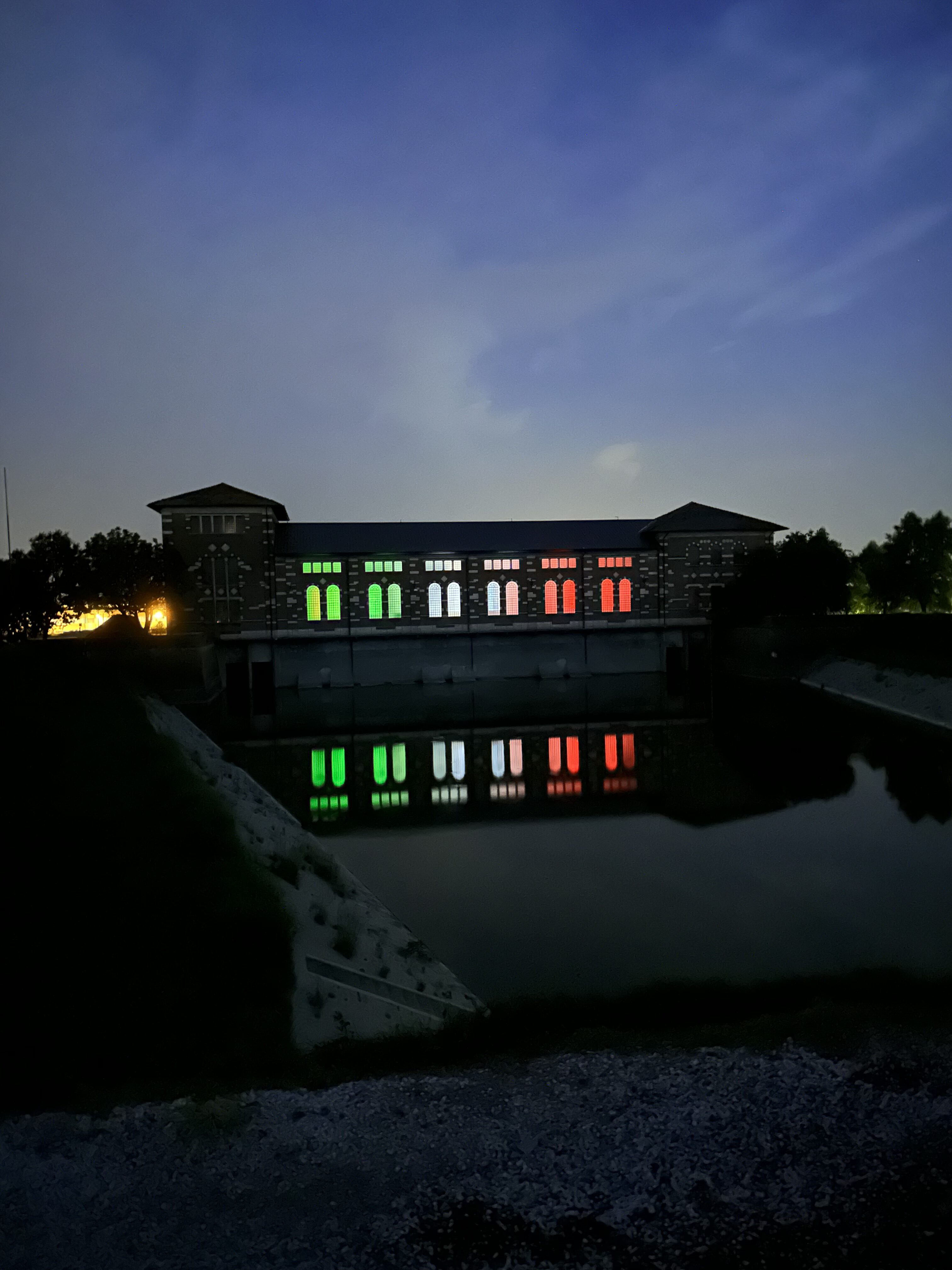“Bagliori nella notte”, si illumina l’impianto di Palata Pepoli per ricordare l’importanza della cultura idrica
