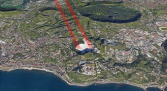 Campi Flegrei, monitoraggio termico spaziale per l’allerta sismico