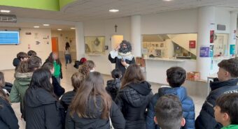 Al “Galilei” di Mirandola ad accogliere gli studenti è arrivato… Galileo Galilei in persona