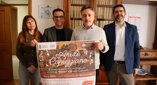 Bondeno, torna la rassegna musicale “Aprile Capuzziano" Bondeno, torna la rassegna musicale “Aprile Capuzziano"