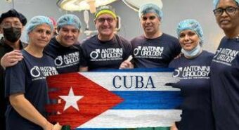 Protesi peniene, chirurgo Antonini a Cuba per formare giovani specialisti