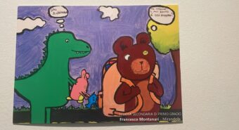 Mirandola, i disegni degli alunni delle “Montanari” rendono più accogliente la Casa di Comunità