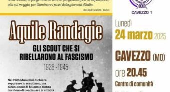 “Aquile randagie. Gli scout che si ribellarono al Fascismo”, se ne parla il 24 marzo a Cavezzo