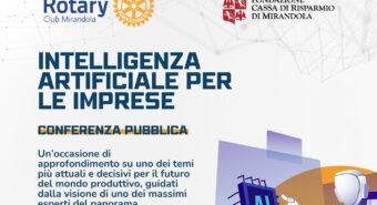 “Intelligenza artificiale per le imprese” se ne parla il 3 aprile a Mirandola