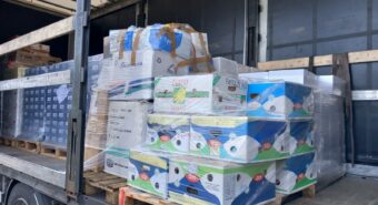 San Felice, raccolti 60 quintali di aiuti per la popolazione ucraina