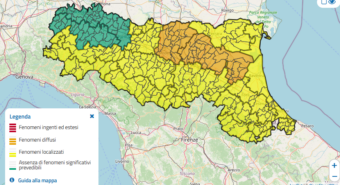 Meteo: a Modena e provincia allerta arancione domenica 16 marzo