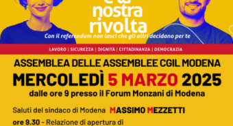 Referendum lavoro e cittadinanza, l’assemblea delle assemblee Cgil apre la campagna