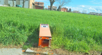 Box autovelox abbattuto a San Felice