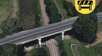 Cavalcavia di via Lama a Carpi, si va a senso unico alternato per lavori