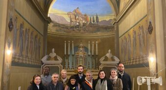 Sabato 29 marzo si è svolta la visita al cantiere post sisma della chiesa di San Martino