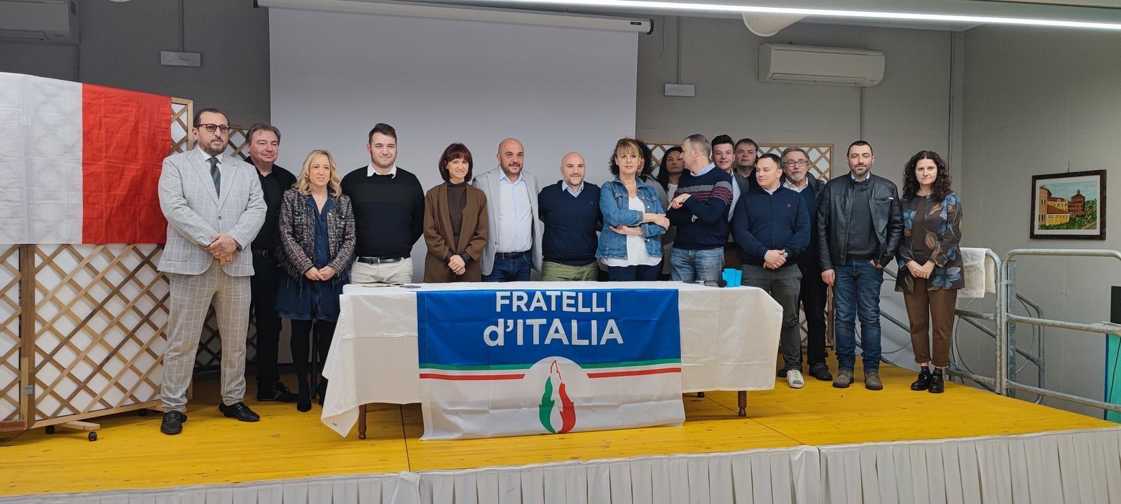 Congressi Fratelli d’Italia, eletti i responsabili di Mirandola, Finale Emilia, San Felice, Cavezzo e Concordia