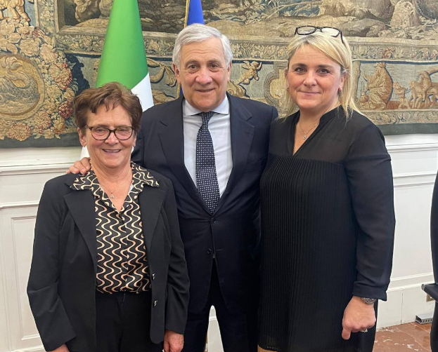 Nonantola, la famiglia di Alex Bonucchi incontra il ministro degli Esteri Tajani