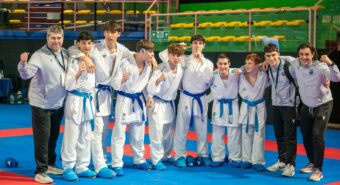 Terzo posto al campionato italiano Under 18 per la squadra Leoni Karate Team di Mirandola