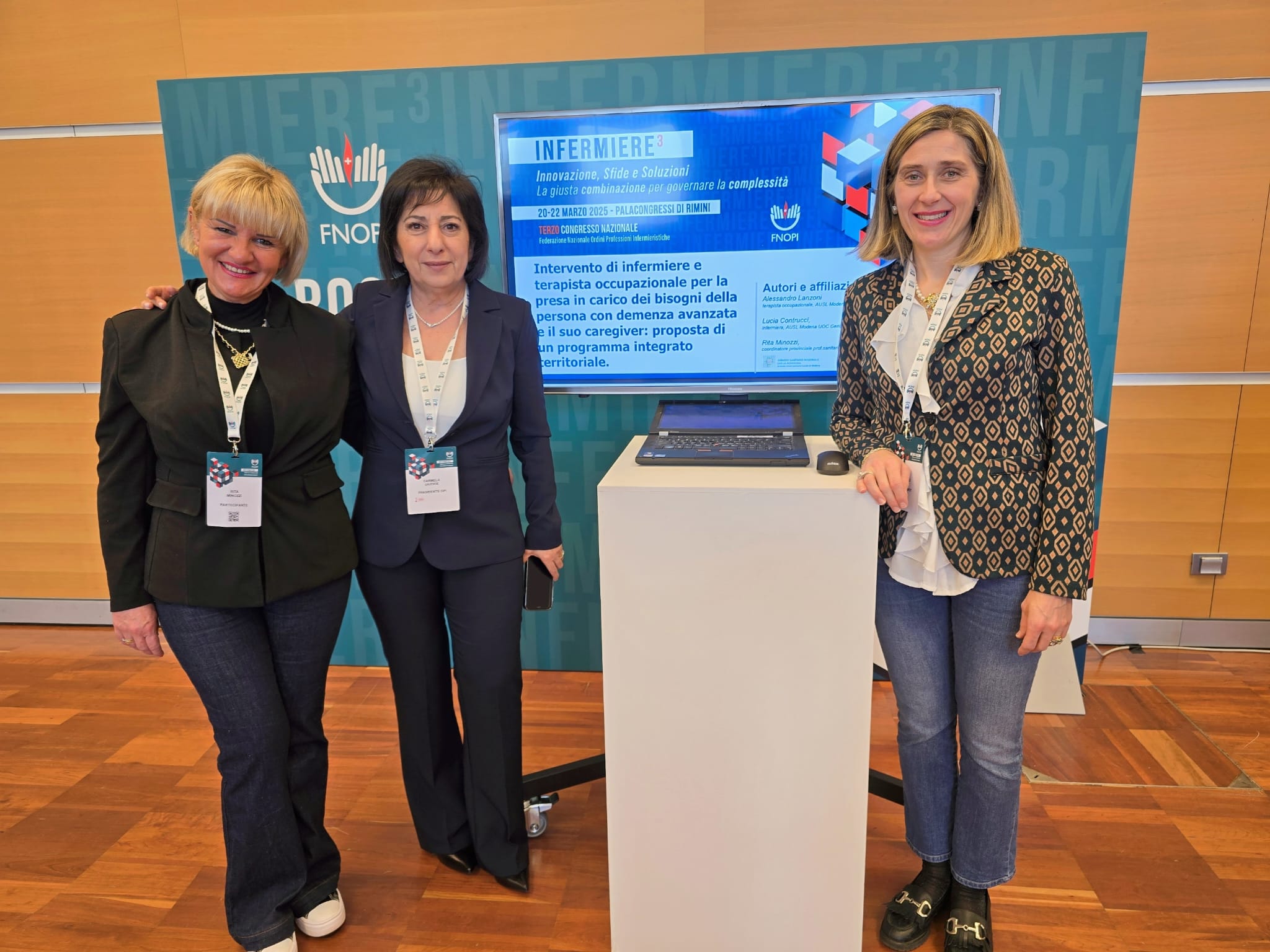 Demenze e qualità di vita, l’Ausl di Modena protagonista a Rimini come eccellenza a livello nazionale