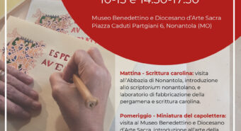A Nonantola un corso di scrittura e miniatura medievale
