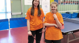 Due studentesse del “Luosi Pico” di Mirandola campionesse provinciali scolastiche di tennistavolo