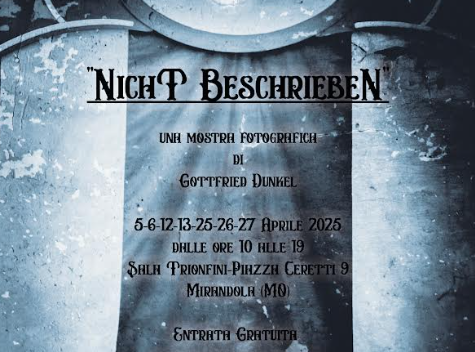 Mirandola, alla Sala Trionfini la mostra fotografica “NichT BeschriebeN” di Gottfried Dunkel